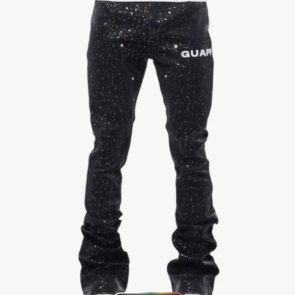 GUAPI Other - GUAPI Obsidian Water Flare Pants Black Size 30 New With Tags